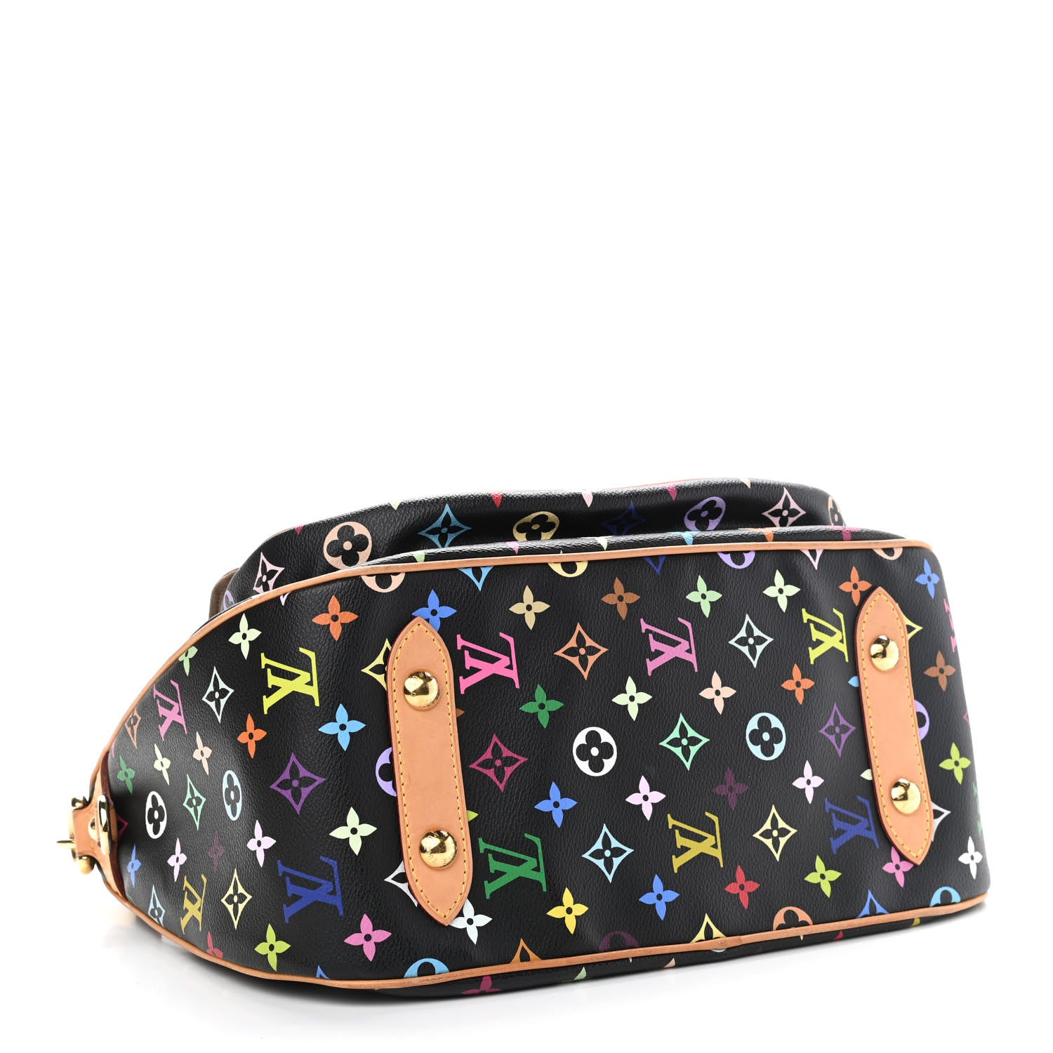 Louis Vuitton Monogram Multicolor Rita Black 4 of 9