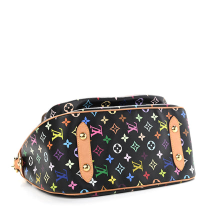 Louis Vuitton Monogram Multicolor Rita Black 4 of 9