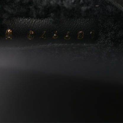 Chanel Suede Calfskin CC Slingback Loafers 37.5 Black 9 of 9