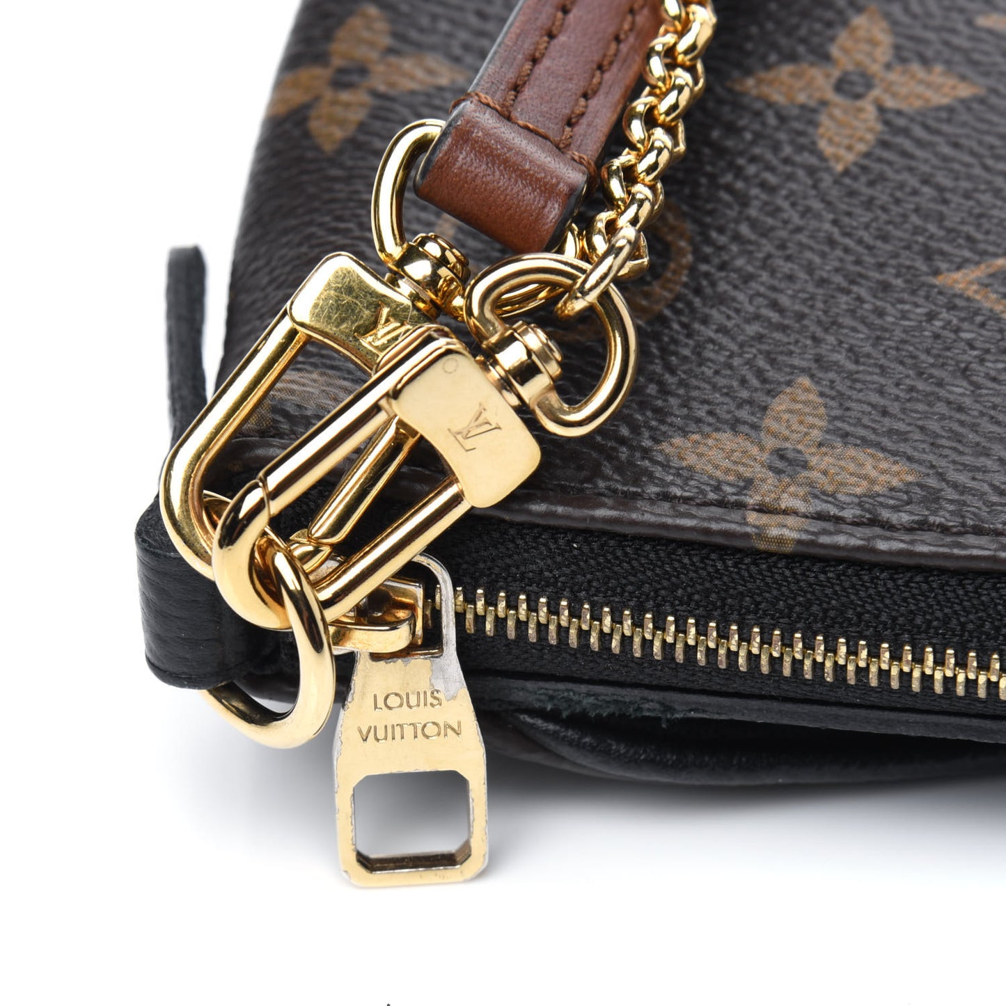 Monogram Pallas Clutch Black