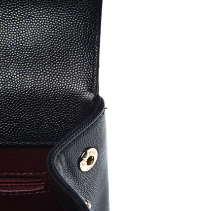 Chanel Caviar Quilted Medium Business Affinity Flap Black 8 of 10