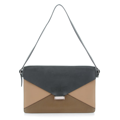 Celine Smooth Calfskin Medium Tri-Color Diamond Shoulder Bag 1 of 8