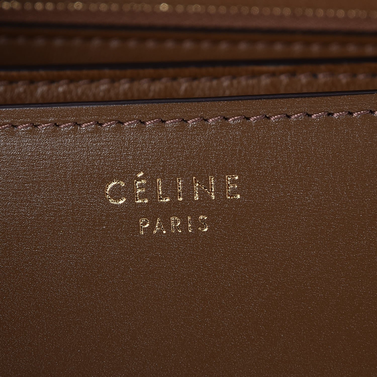 Celine Box Calfskin Medium Classic Box Flap Bag Camel 6 of 9