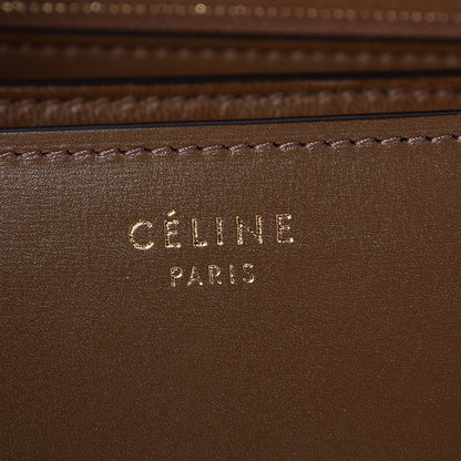 Celine Box Calfskin Medium Classic Box Flap Bag Camel 6 of 9