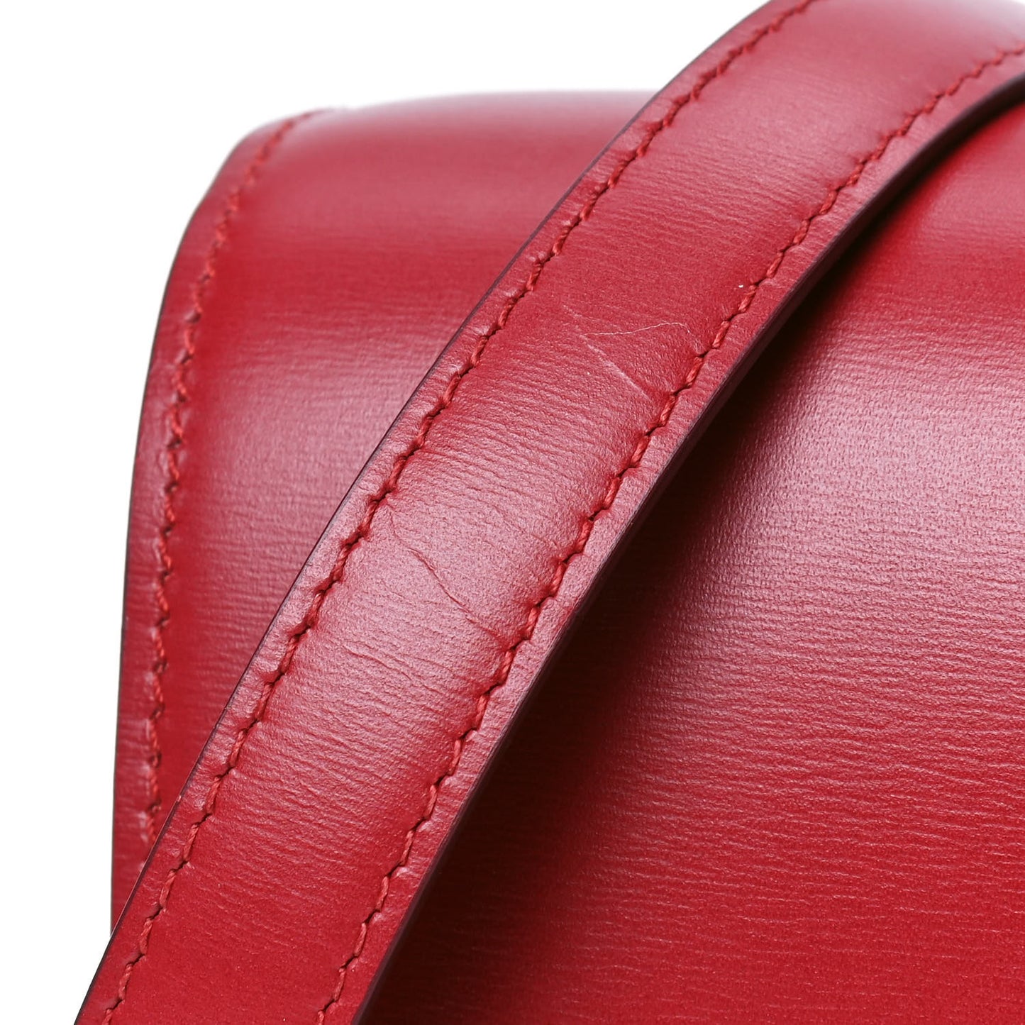 Box Calfskin Small Classic Box Flap Bag Red