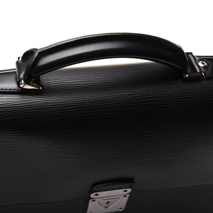 Louis Vuitton Epi Robusto 2 Compartment Briefcase Black 14 of 30