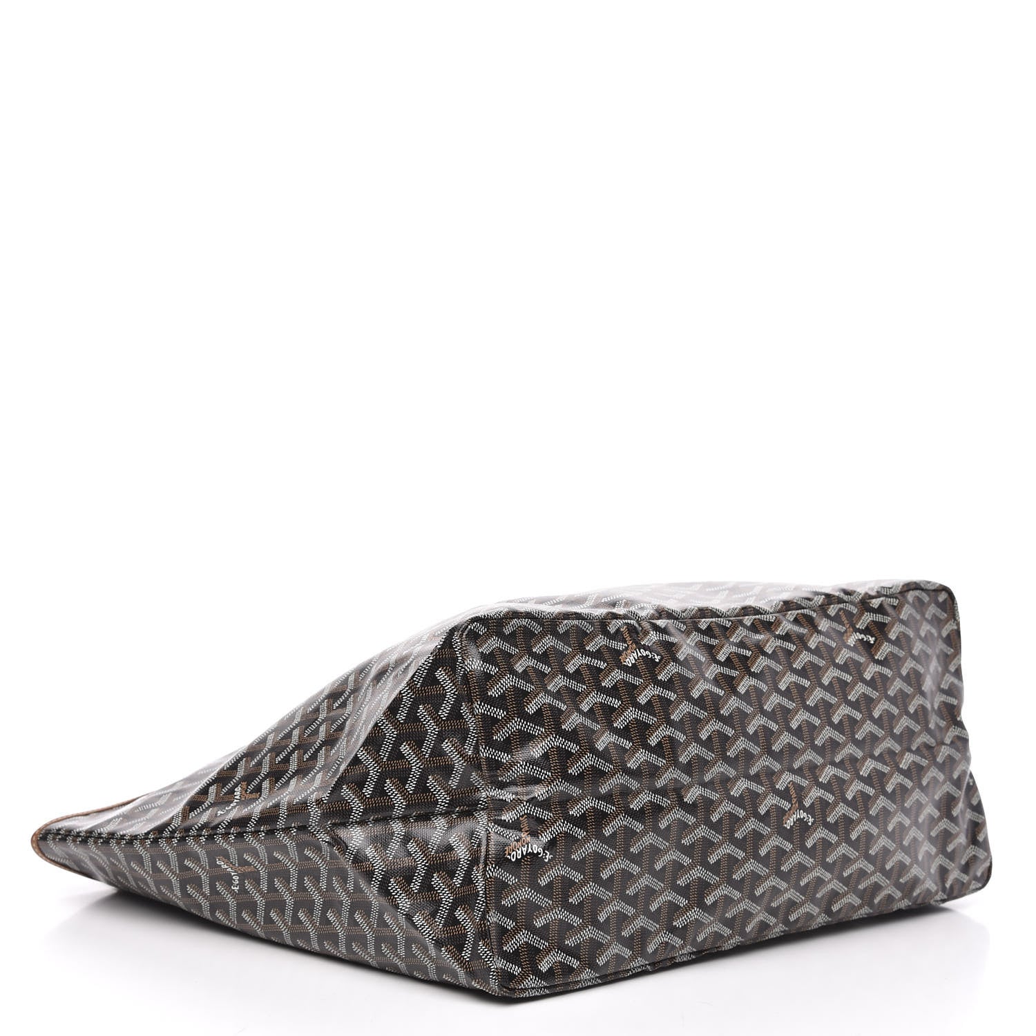 Goyard Goyardine Saint Louis GM Black Gold 4 of 10
