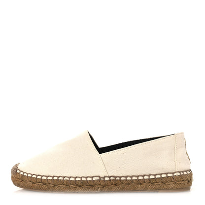 Saint Laurent Canvas Elba Espadrilles 37 Sweet Cream 1 of 12