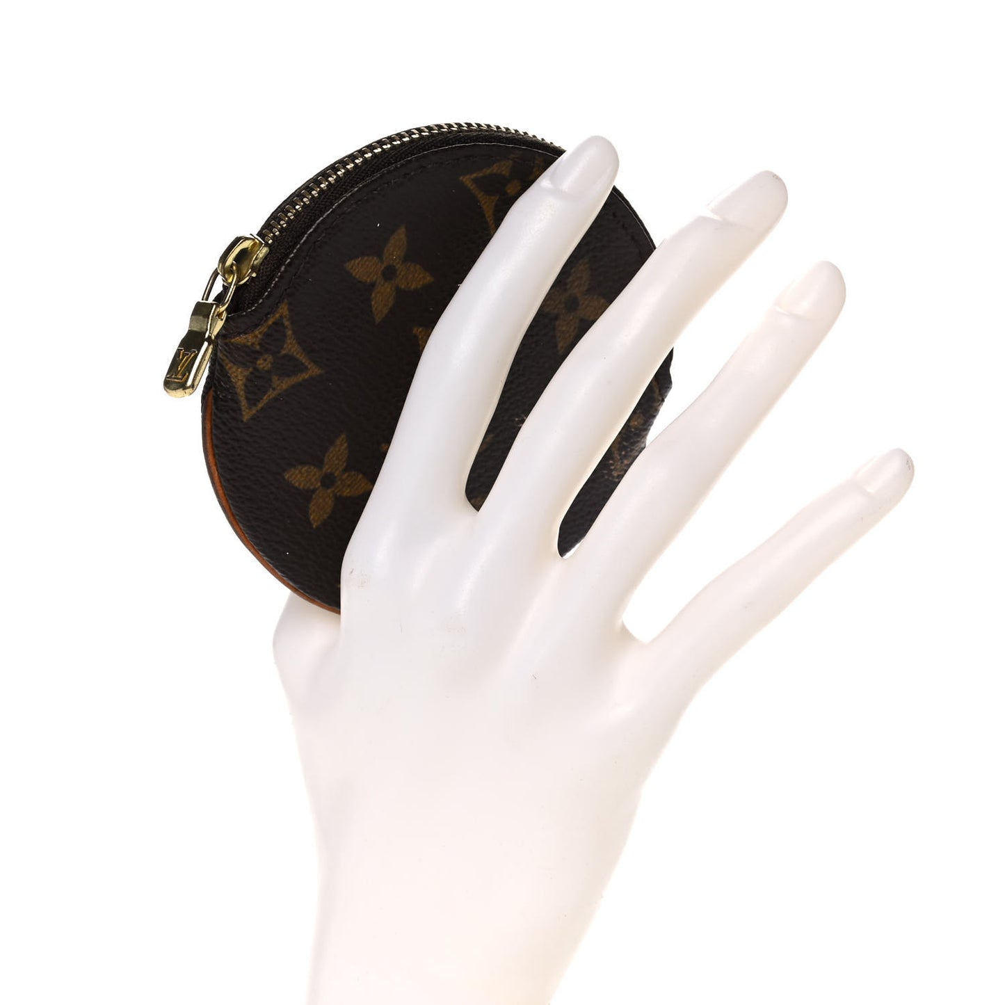 Monogram Round Coin Purse