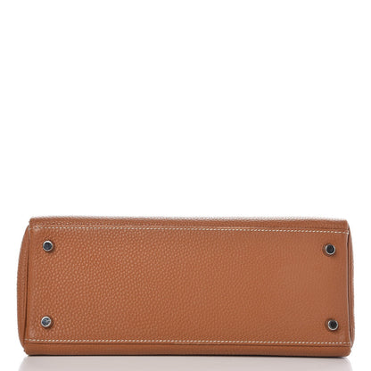 Hermes Togo Kelly Retourne 28 Gold 6 of 38
