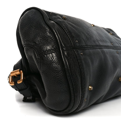 Chloe Calfskin Medium Paddington Satchel Black 9 of 10