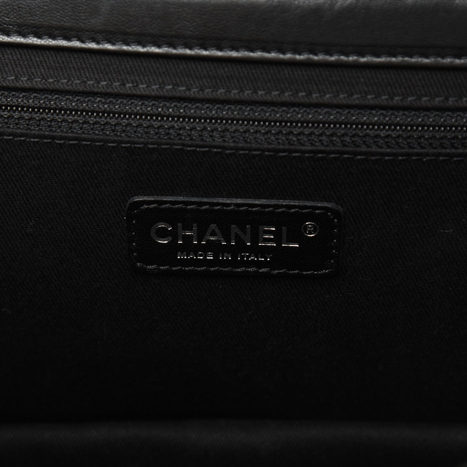 Chanel Washed Lambskin Maxi Take Away Flap Bag Black 8 of 23