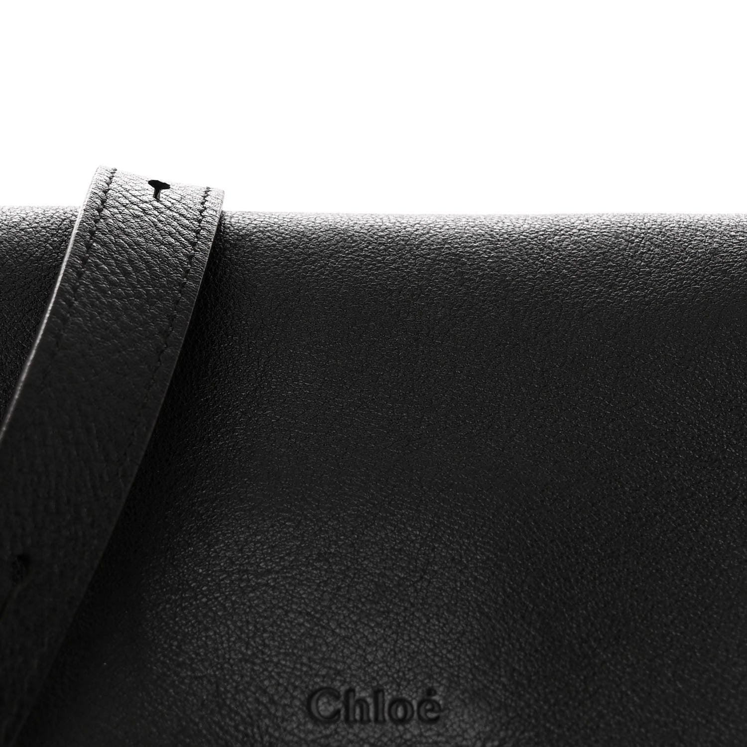 Chloe Calfskin Small Faye Day Shoulder Bag Black 9 of 11