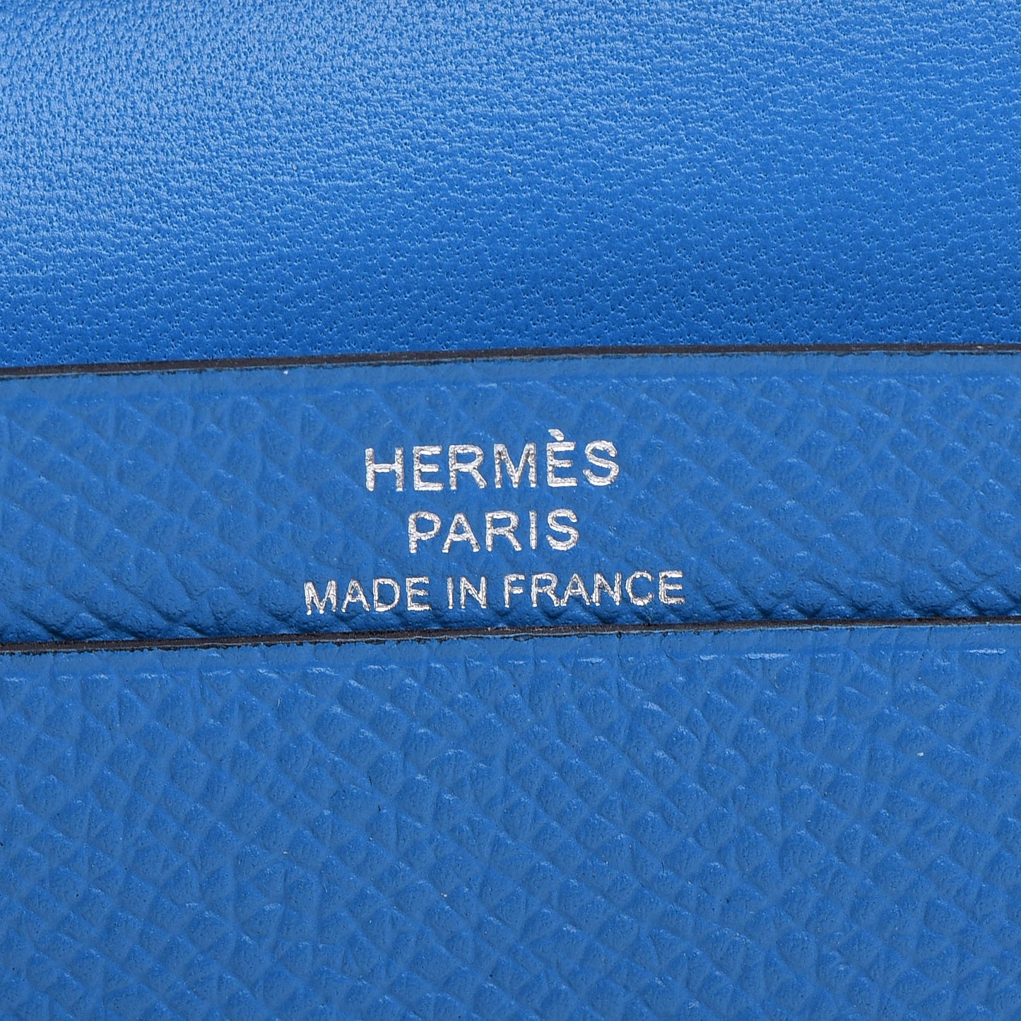 Epsom Mini Bearn Wallet Bleu Zellige
