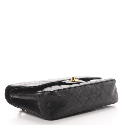 Chanel Caviar Quilted Medium Double Flap Black 4 of 12