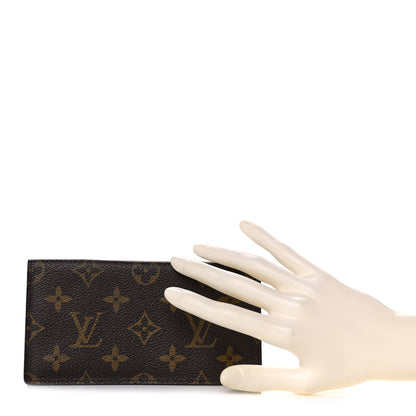 Louis Vuitton Monogram Simple Checkbook Holder Wallet Cover 2 of 9