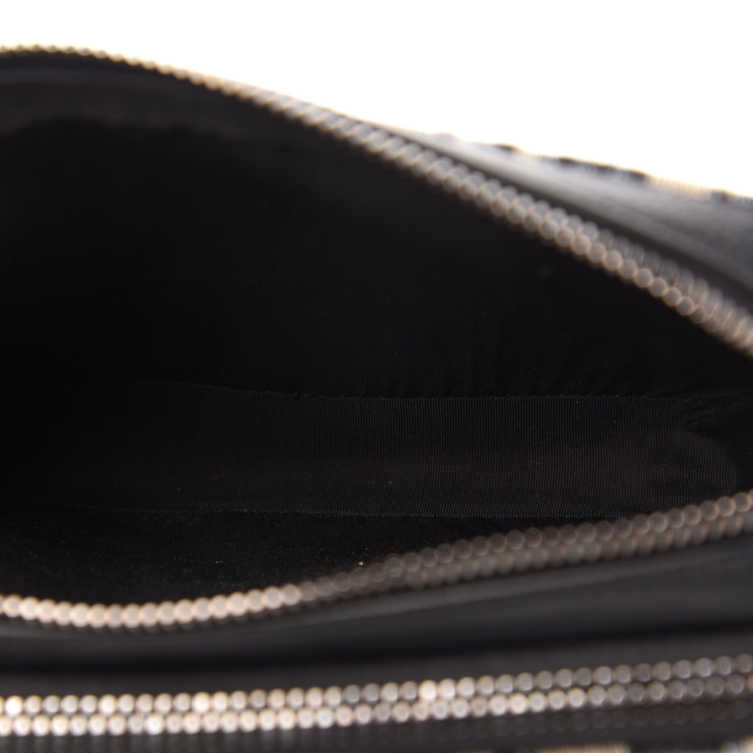 Christian Dior Oblique Pouch Beige Black 5 of 10
