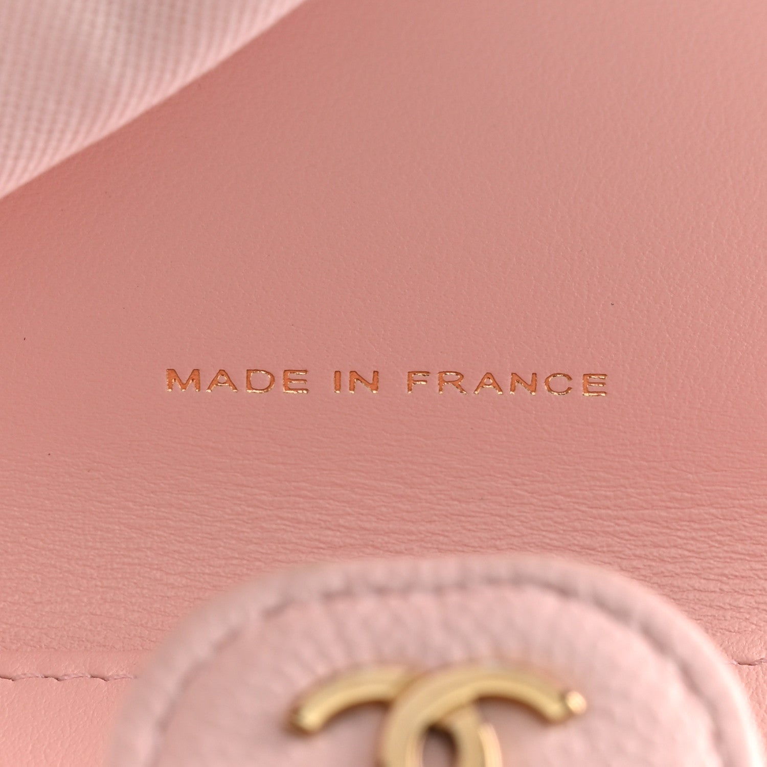Chanel Caviar Quilted Compact Flap Wallet Light Pink 7 of 9