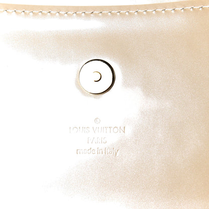 Louis Vuitton Patent Sobe Clutch Blanc Corail 8 of 9
