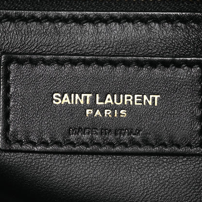 Saint Laurent Suede Monogram Tassel Kate 99 Baguette Bag Black 7 of 19