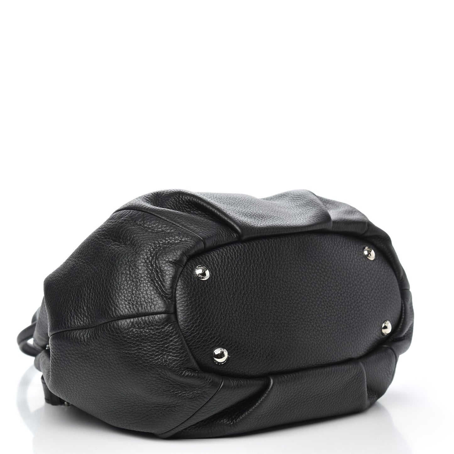 Vitello Daino Satchel Black