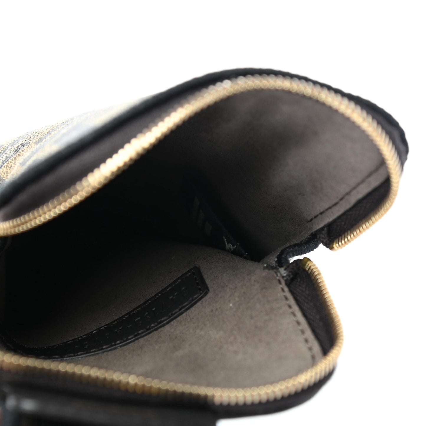 Fabric Jacquard FF 1974 Cell Pocket Strap You Tobacco Moro Black