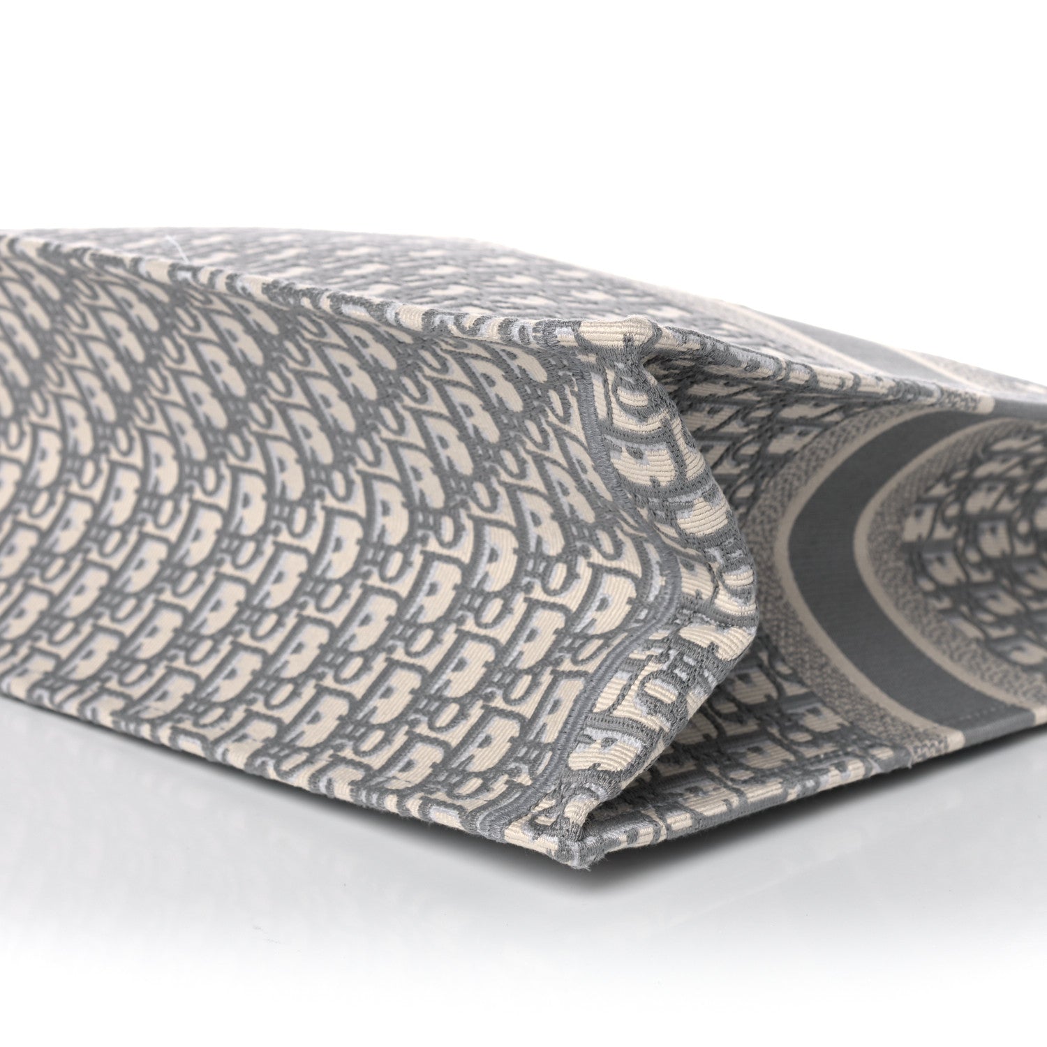 Christian Dior Oblique Large Book Tote Grey 10 of 12