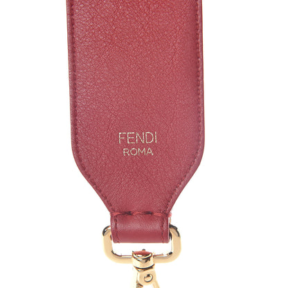Fendi Velvet FF Mini Strap You Tobacco Fragola 3 of 4