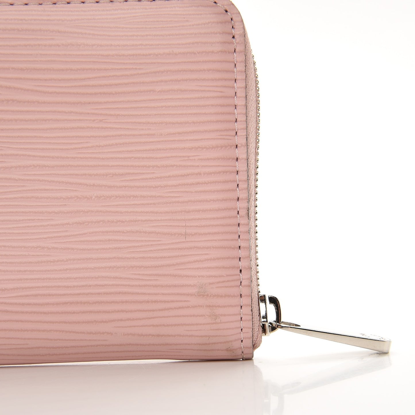Epi Zippy Coin Purse Rose Ballerine