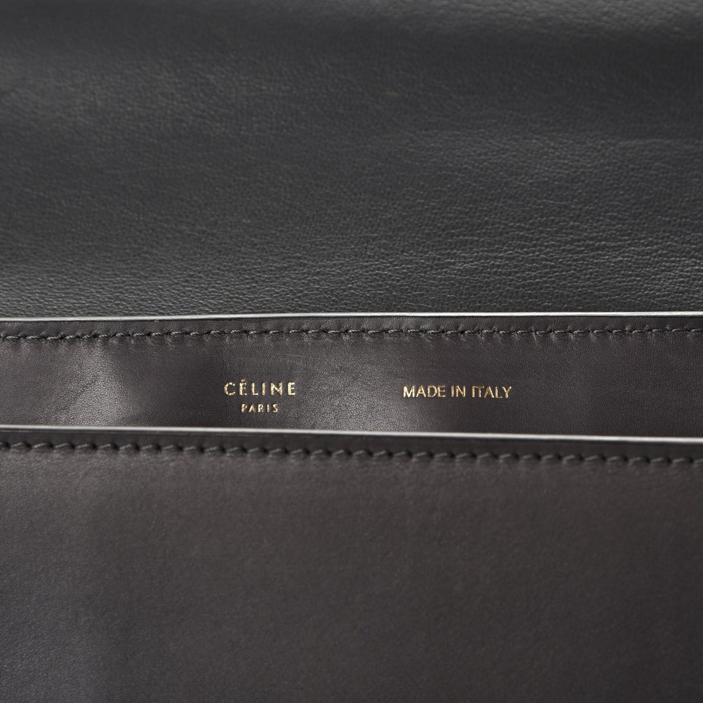 Smooth Calfskin Suede Medium Trapeze Grey