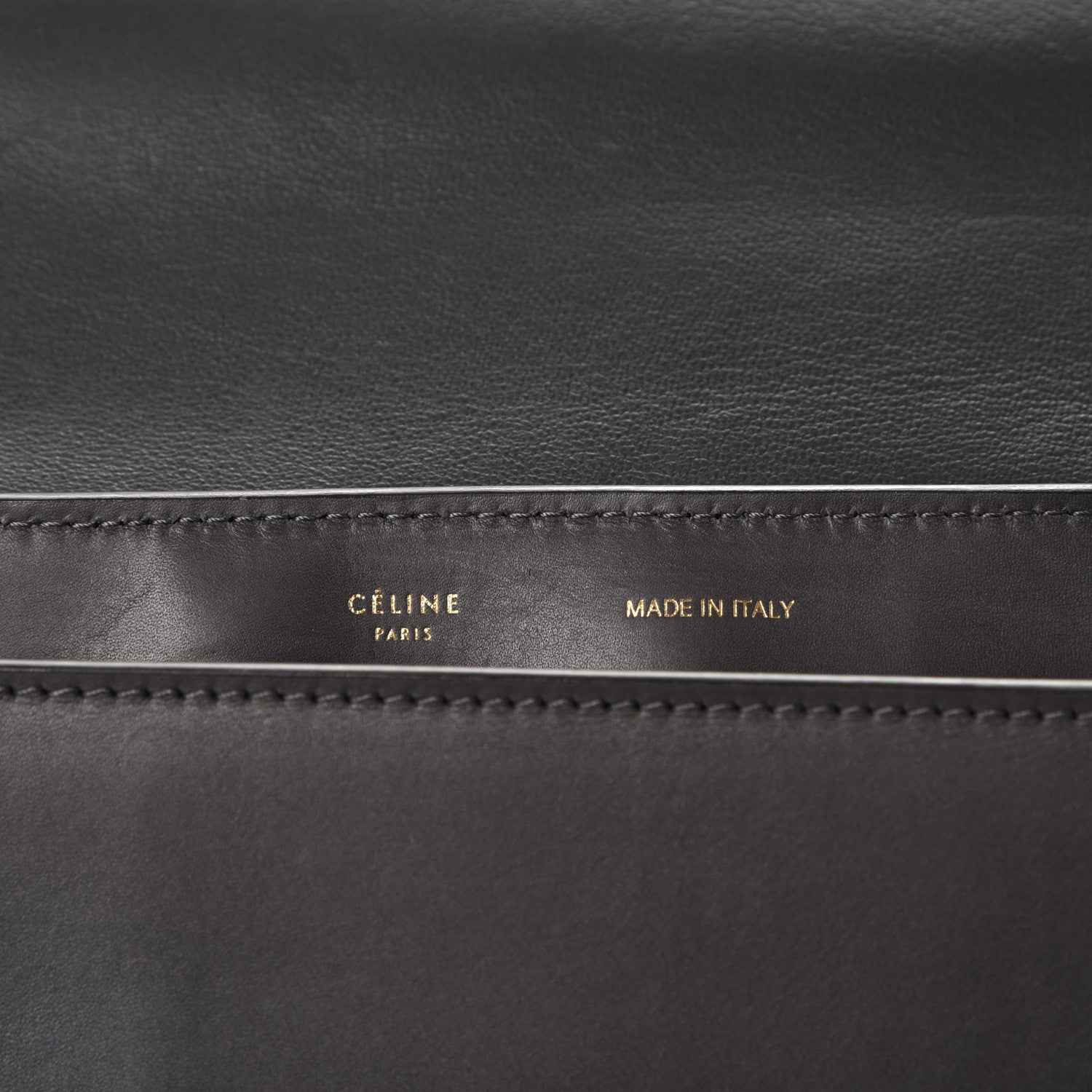 Celine Smooth Calfskin Suede Medium Trapeze Grey 7 of 11