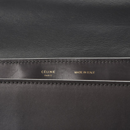 Celine Smooth Calfskin Suede Medium Trapeze Grey 7 of 11