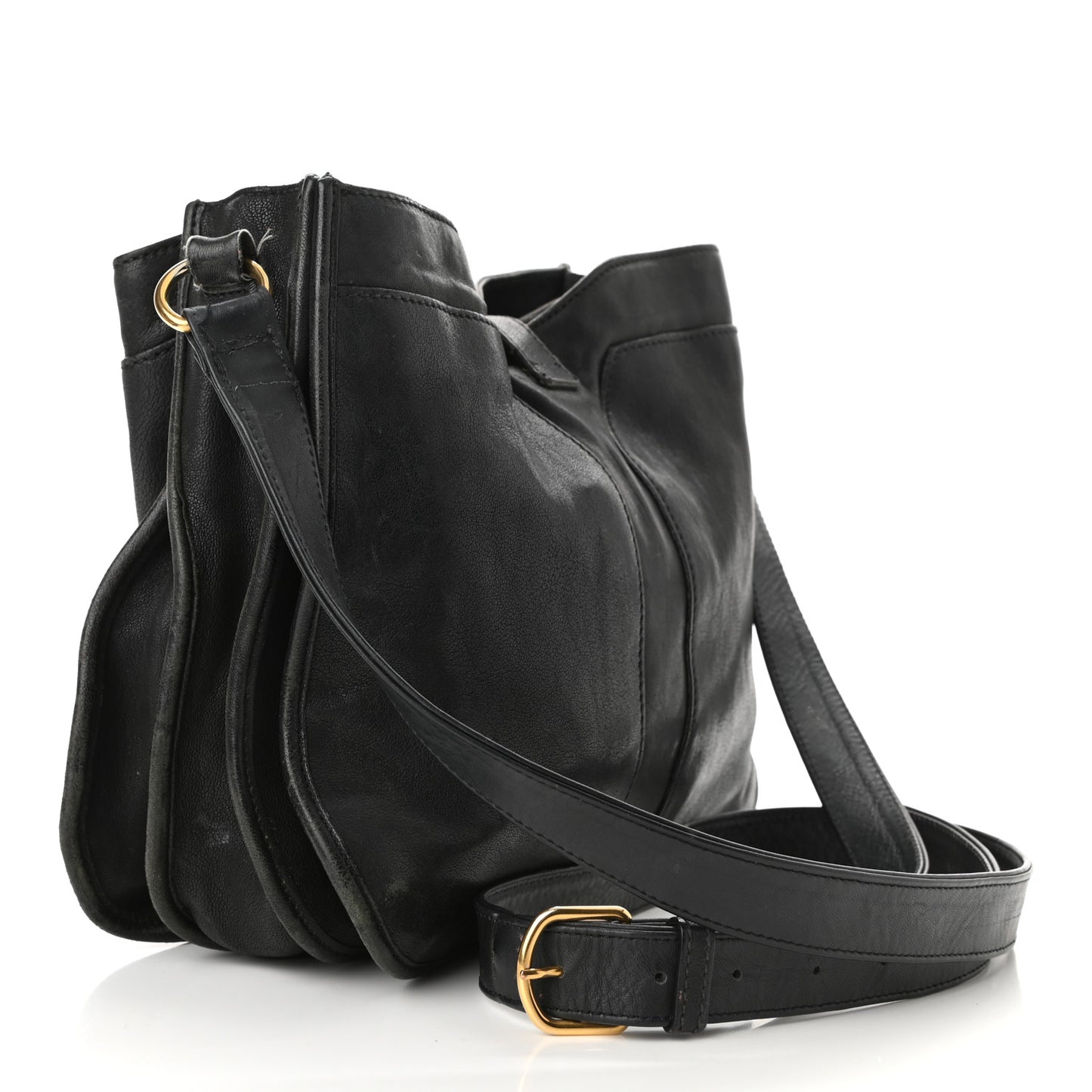 Sheepskin Small Cabas ChYc Black