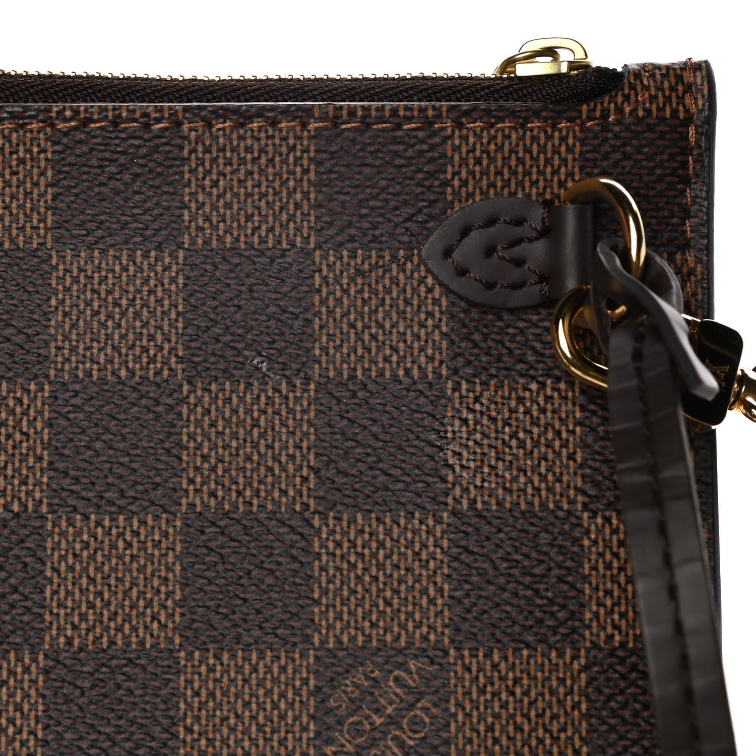 Louis Vuitton Damier Ebene Neverfull MM GM Pochette 11 of 12
