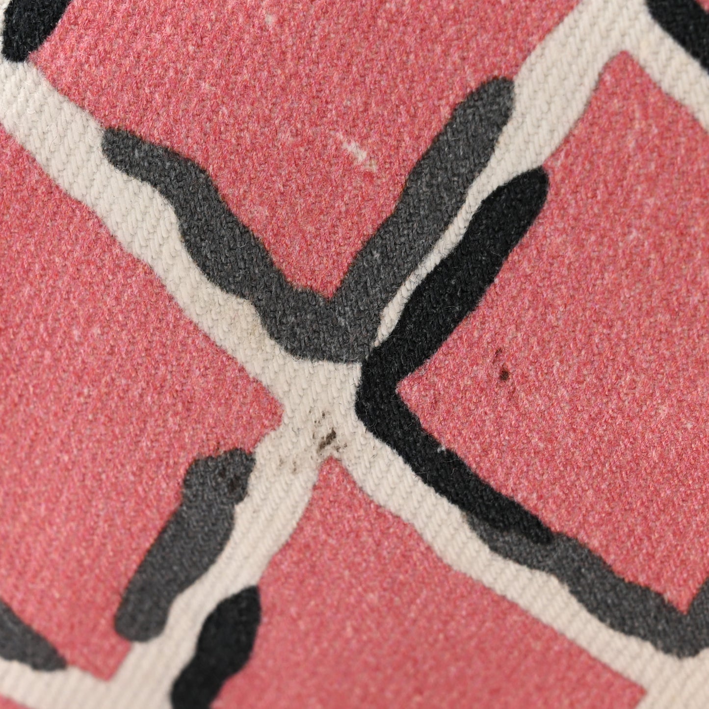 Canvas Coco Beach Backpack Pink Grey