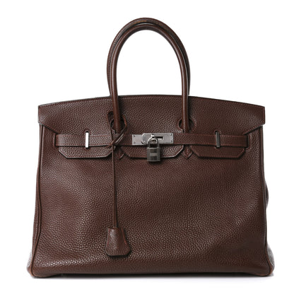 Hermes Togo Birkin 35 Havane 1 of 17