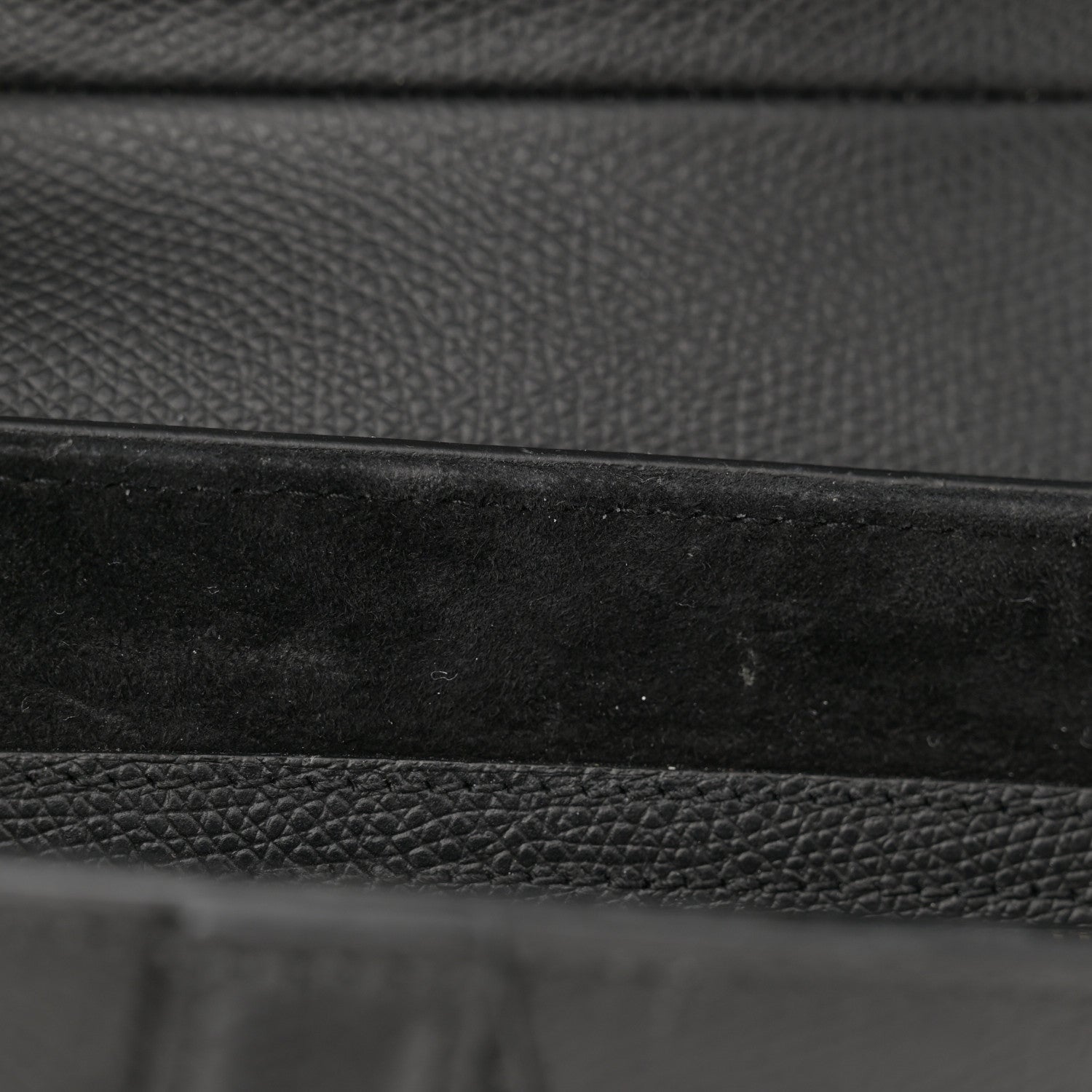 Christian Dior Grained Calfskin Saddle Bag Black 11 of 11