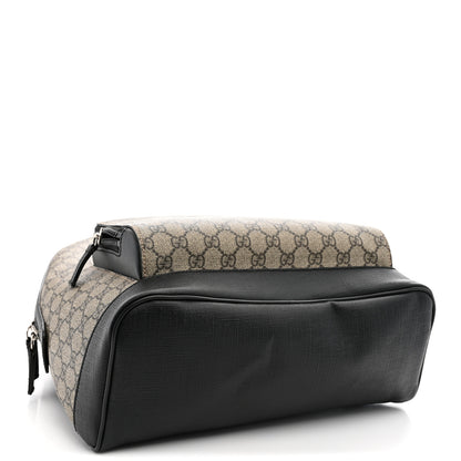 Gucci GG Supreme Monogram Medium Backpack Black 3 of 9