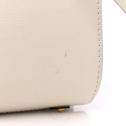Valentino Garavani Grainy Calfskin VLogo Stud Sign Shoulder Bag Light Ivory 10 of 10