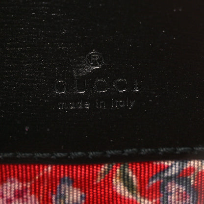 Gucci Calfskin Trapuntata Web Mini GG Shoulder Bag Black 6 of 10