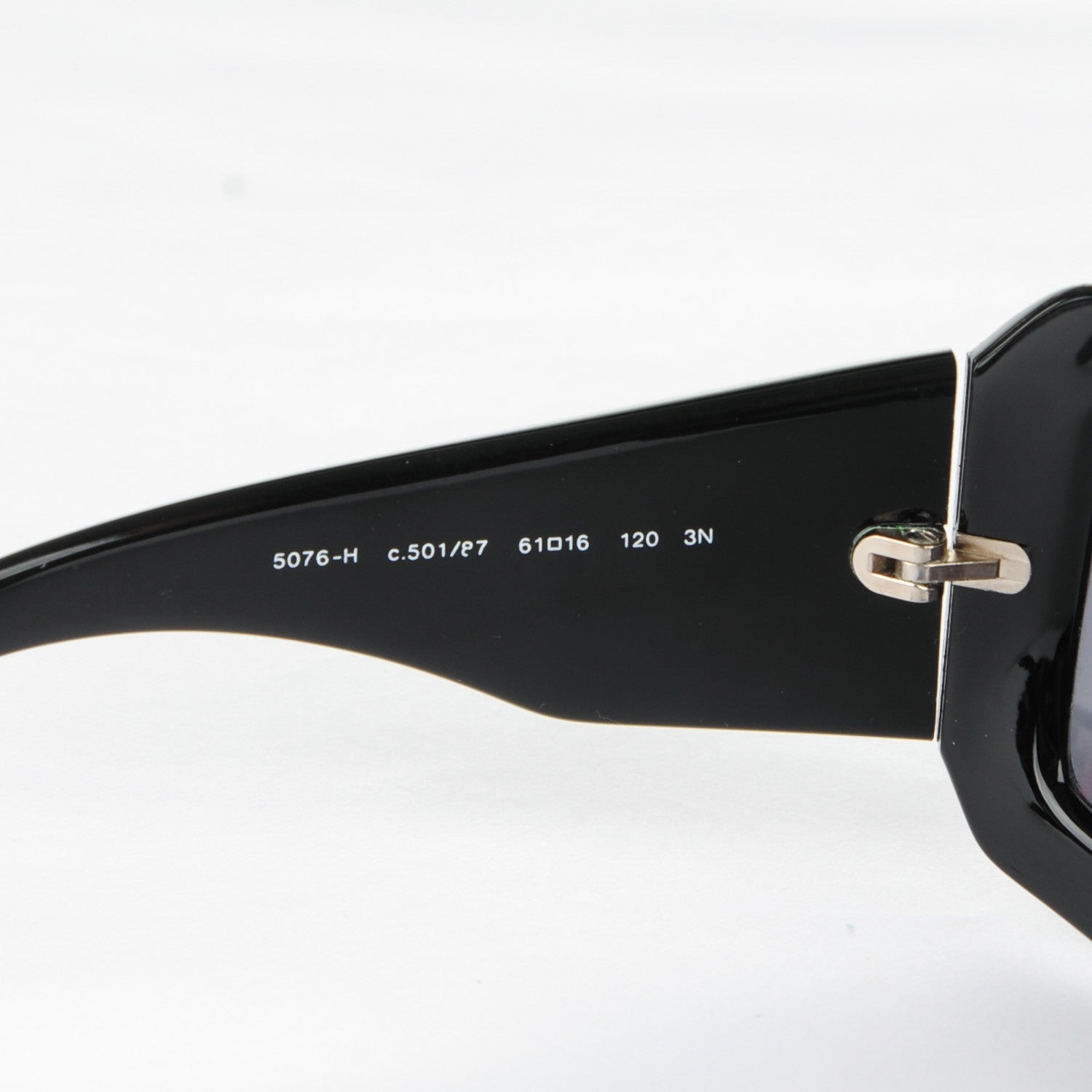 Chanel Mother of Pearl CC Sunglasses 5076-H Black 5 of 5