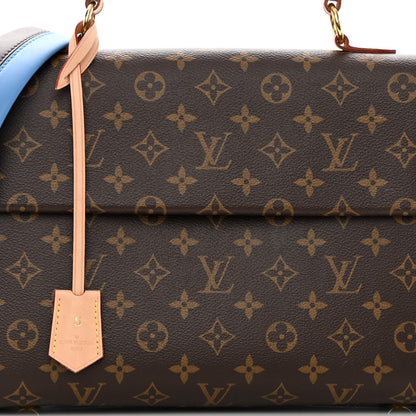 Louis Vuitton Monogram Cluny MM Blue Glacial 7 of 15