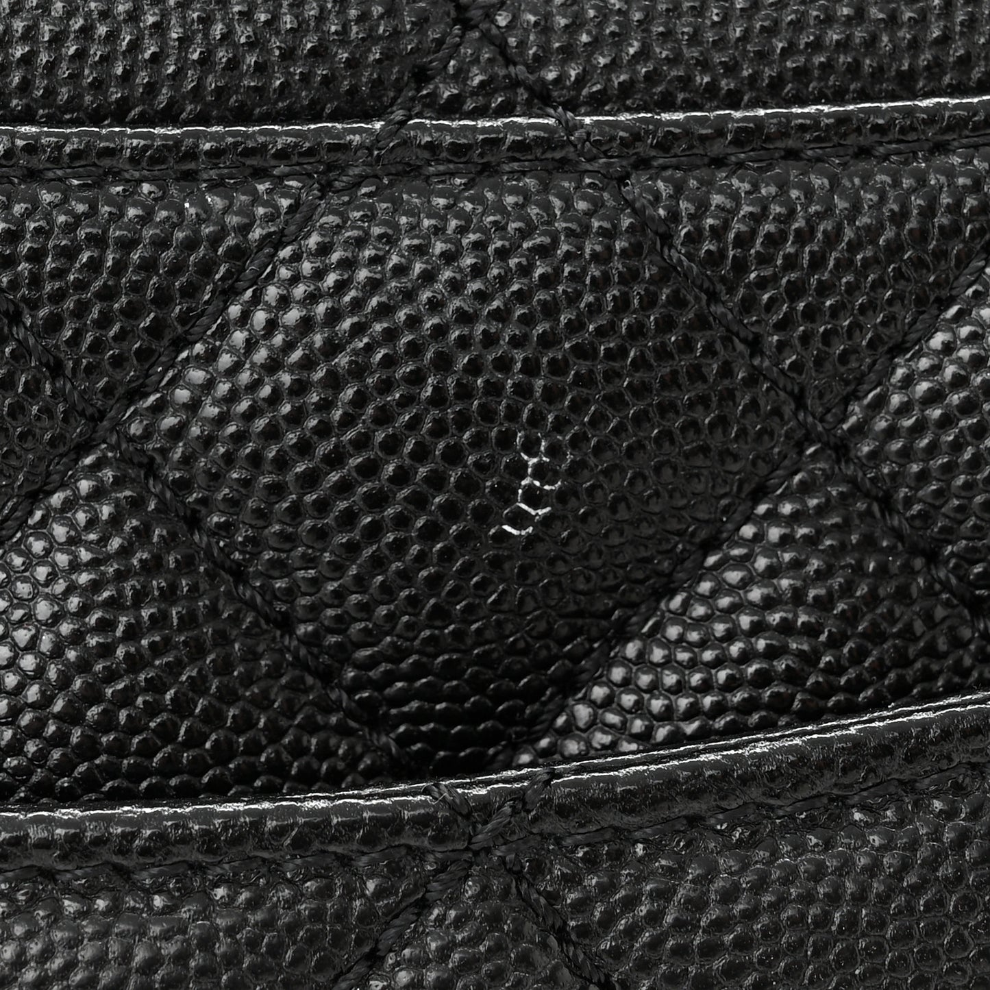 Caviar Quilted Small Coco Handle Flap Black