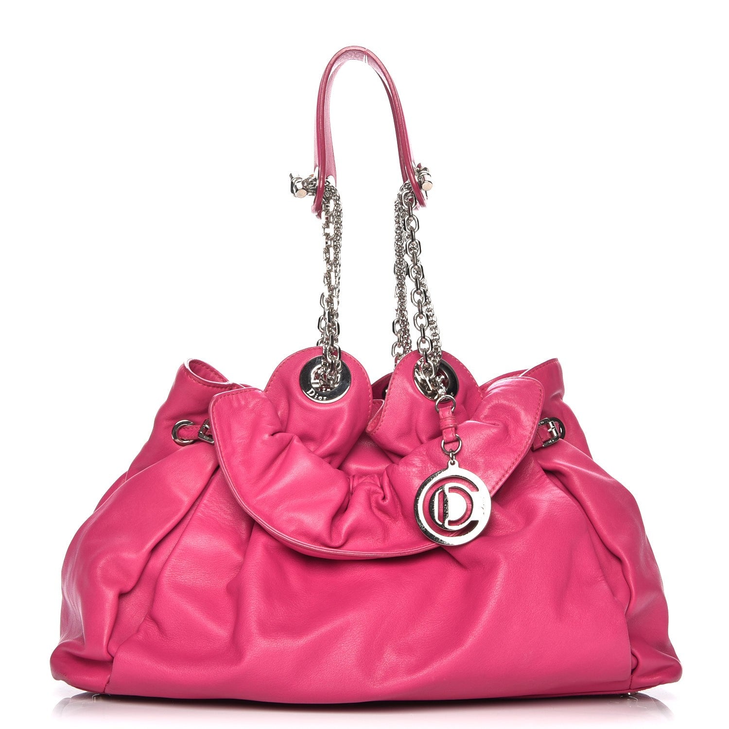 Christian Dior Lambskin Medium Le Trente Tote Pink 1 of 9