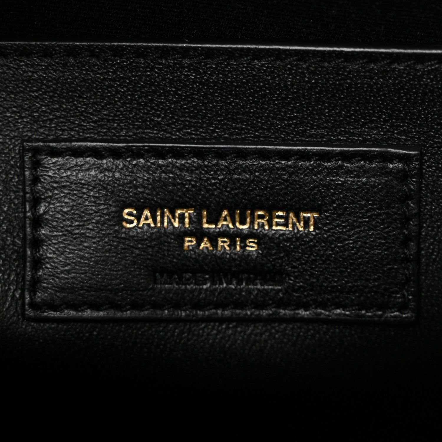 Saint Laurent Shiny Calfskin Small Uptown Tote Black 6 of 11