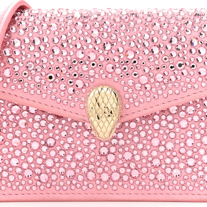 Bulgari Crystal Serpenti Forever Crossbody Pink 7 of 9