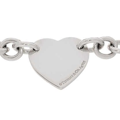 Tiffany Sterling Silver Return to Tiffany Heart Tag Bracelet 4 of 4