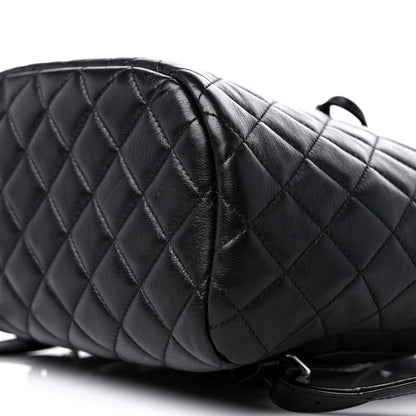 Chanel Lambskin Quilted Small Urban Spirit Backpack Black 9 of 11