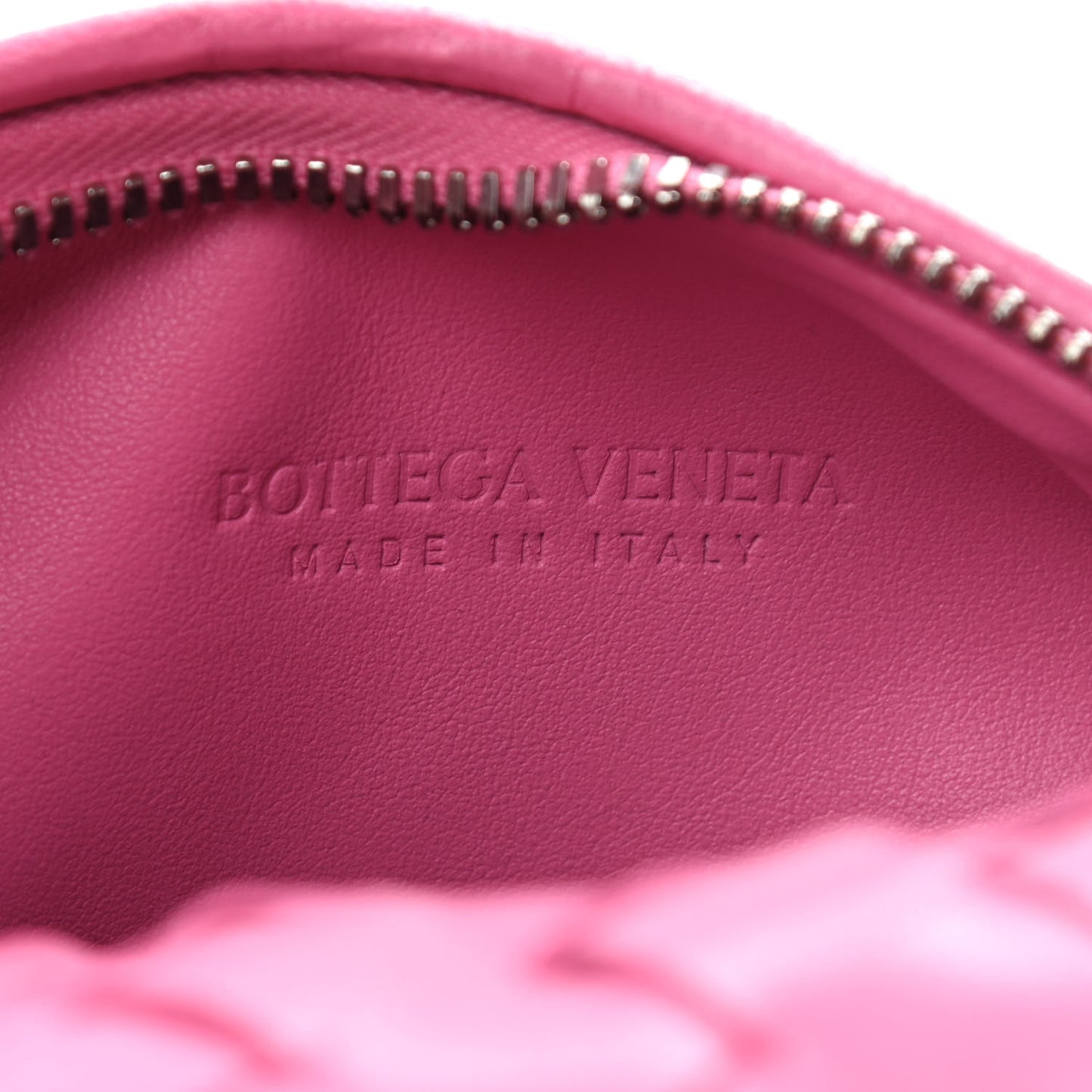 Nappa Intrecciato Mini Jodie Pink