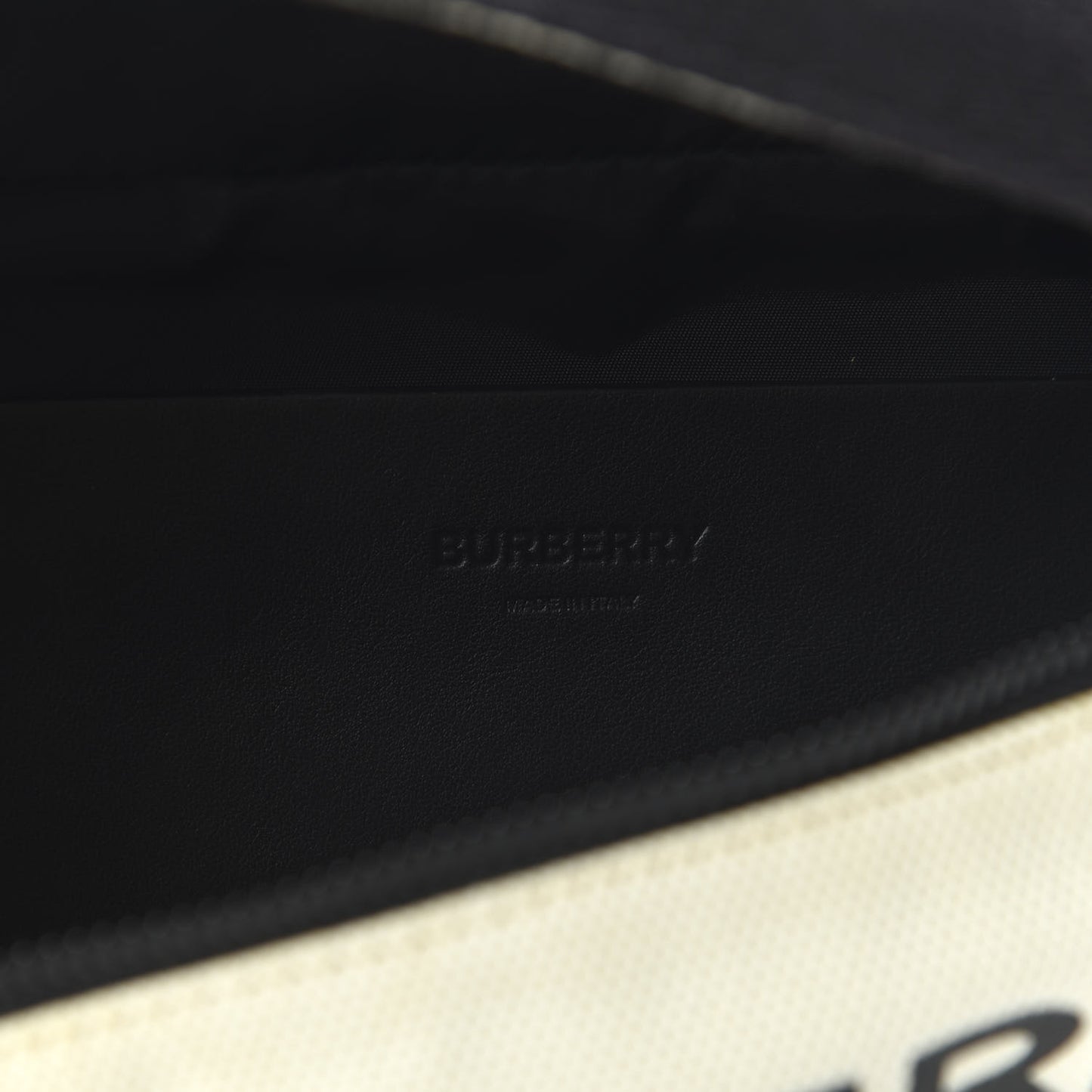 Canvas Horseferry Print Medium Sonny Bum Bag Natural Black